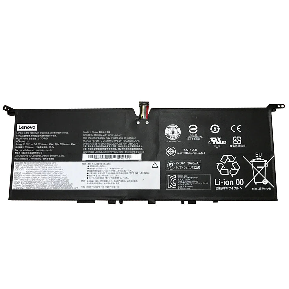 L17C4PE1 Genuine Lenovo Yoga S730-13IWL(81J0001WGE), Yoga S730-13IWL(81J00029GE) Laptop Battery - eBuy UAE